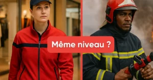 L’agent SSIAP est-il du même niveau qu’un pompier ?